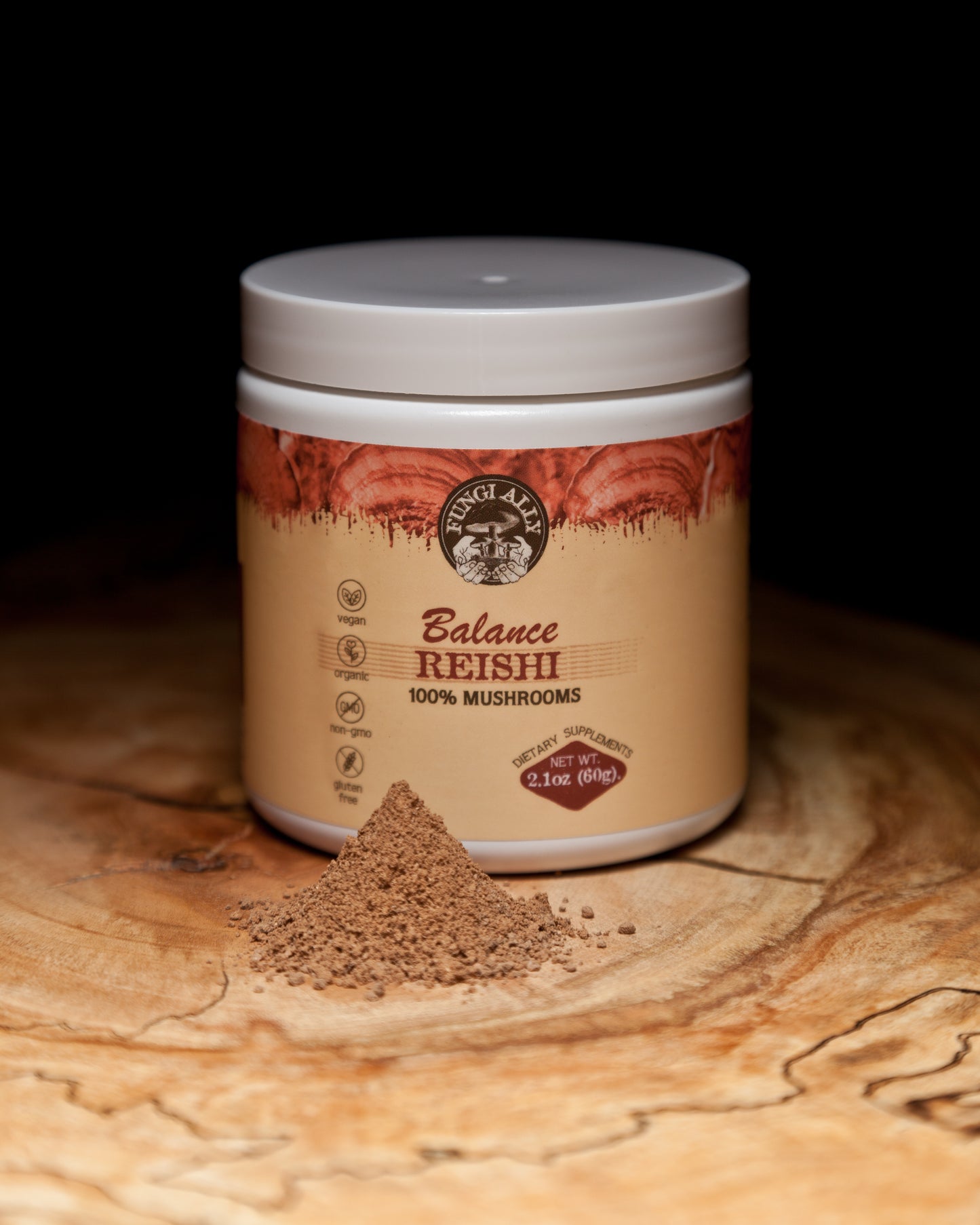 Balance Reishi Mushroom Powder (60 grams)